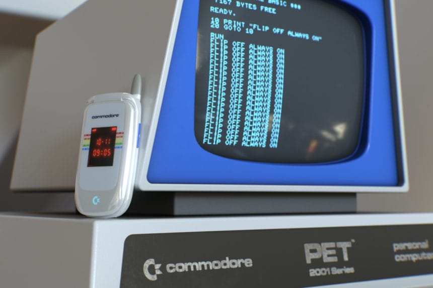 commodore callback 8020 to flip phone pou mplokarei epitides to tiktok kai to instagram