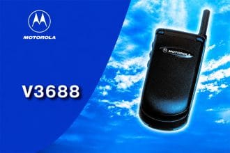 motorola v3688 to mikrotero flip phone tou kosmou to 1998