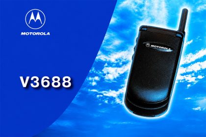 motorola v3688 to mikrotero flip phone tou kosmou to 1998